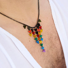 Load image into Gallery viewer, GET DOWN RAINBOW NECKLACE