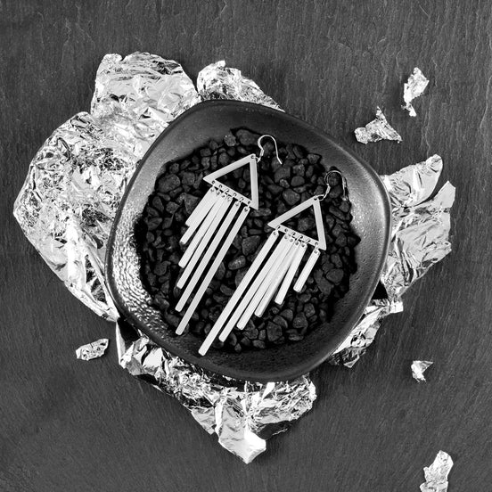 ISIS CHIMES | Silver Hook Earrings
