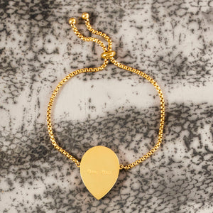 MEDUSA Marble Gem Bracelet | Agate + Gold