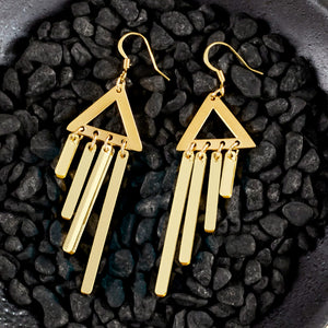 OSIRIS CHIMETTES | Gold Earrings