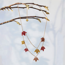 Load image into Gallery viewer, AUTUMN IVY VINE STATEMENT NECKLACE