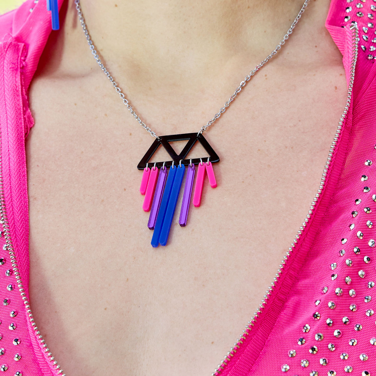 BISEXUAL CHIMETTES NECKLACE