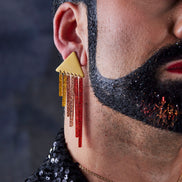 SPICY CHIMES Gold Clip-on + Stud Earrings