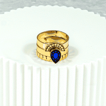 Load image into Gallery viewer, CLEOPATRA STACKER RINGS | Gold