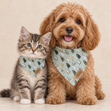 Load image into Gallery viewer, Spruce Christmas Print | Handmade Pet Accessories