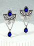 CLEOPATRA STACKABLE STUDS | Silver with Ruby, Amethyst or Emerald gems