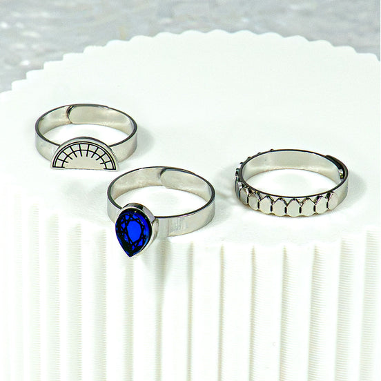 CLEOPATRA GEM RING | Silver