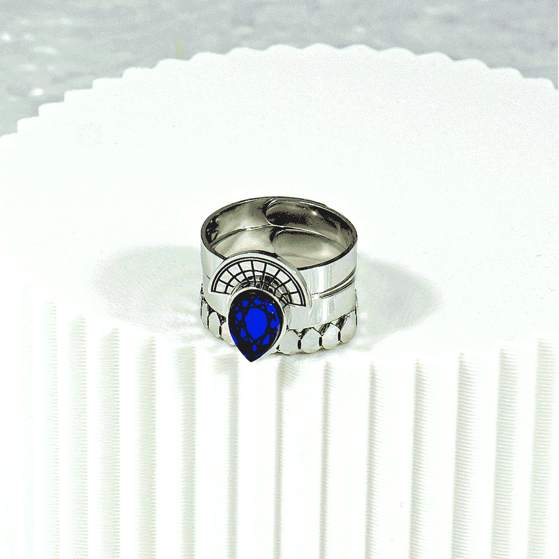 CLEOPATRA STACKER RINGS| Silver