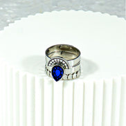 CLEOPATRA STACKER RINGS| Silver