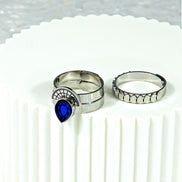 CLEOPATRA STACKER RINGS| Silver