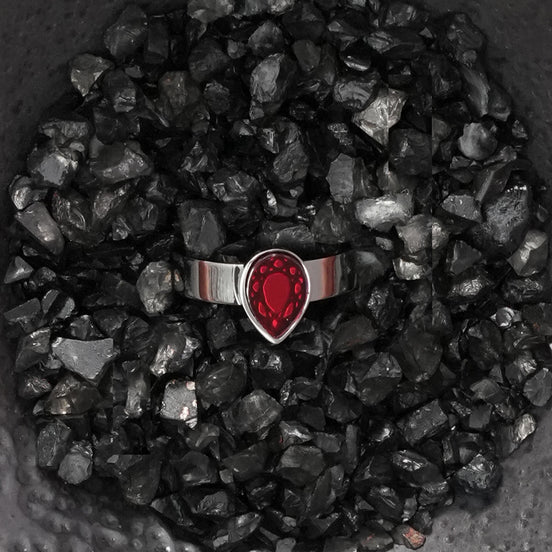 CLEOPATRA GEM RING | Silver