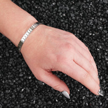 Load image into Gallery viewer, CLEOPATRA STACKABLE CUFF BRACELET SETS | Silver