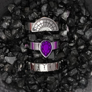 CLEOPATRA STACKER RINGS| Silver