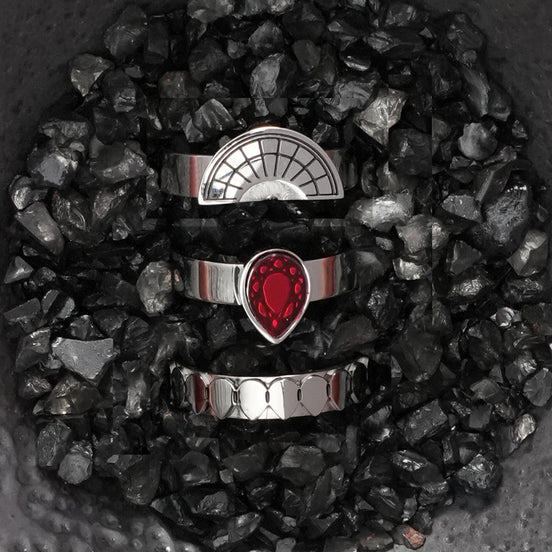 CLEOPATRA STACKER RINGS| Silver