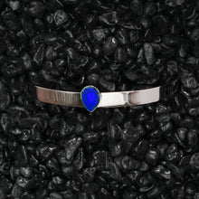 Load image into Gallery viewer, CLEOPATRA GEM CUFF BRACELET | Silver