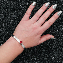Load image into Gallery viewer, CLEOPATRA STACKABLE CUFF BRACELET SETS | Silver