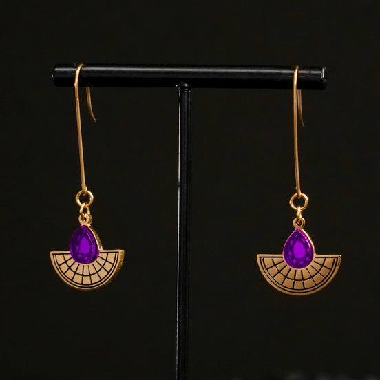 CLEOPATRA LONG HOOKED SUNBURSTS | Gold