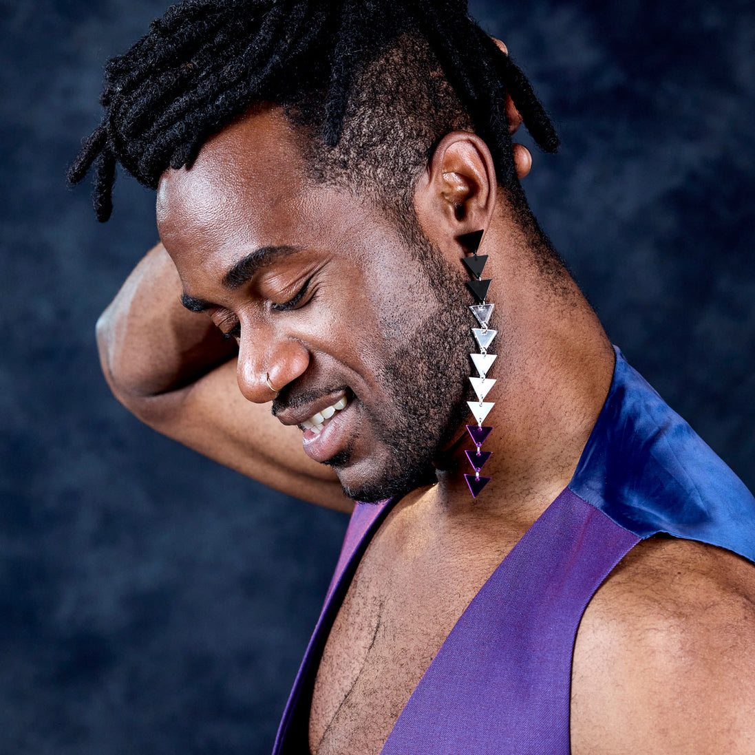ASEXUAL TRIANGLE DANGLES IN 3 SIZES