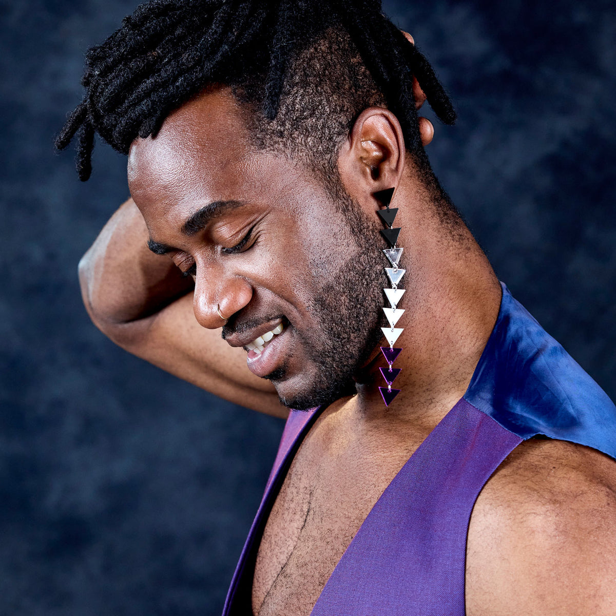 ASEXUAL TRIANGLE DANGLES IN 3 SIZES