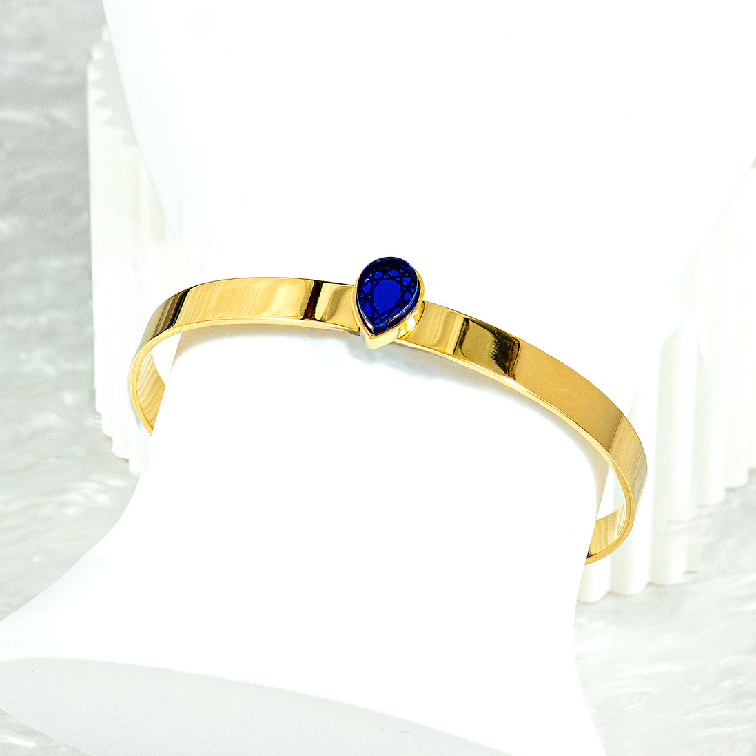 CLEOPATRA STACKABLE CUFF BRACELET TRIO SETS | Gold - SAVE $48