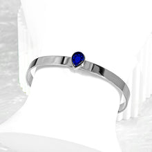 Load image into Gallery viewer, CLEOPATRA GEM CUFF BRACELET | Silver