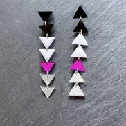 DEMISEXUAL TRIANGLE DANGLES IN 3 SIZES