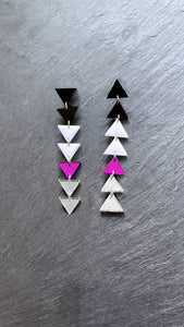 DEMISEXUAL TRIANGLE DANGLES IN 3 SIZES