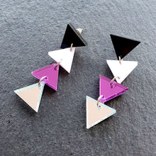 Load image into Gallery viewer, DEMISEXUAL TRIANGLE DANGLES IN 3 SIZES