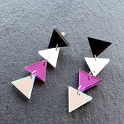 DEMISEXUAL TRIANGLE DANGLES IN 3 SIZES