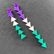 GENDERQUEER TRIANGLE DANGLES IN 3 SIZES