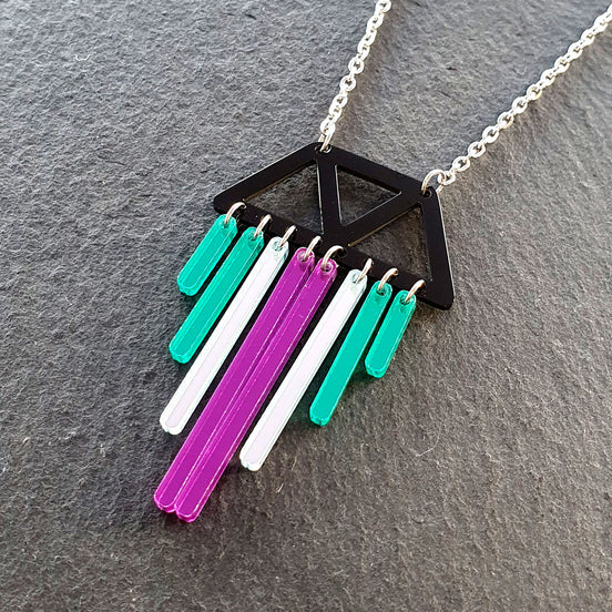GENDER QUEER CHIMETTES NECKLACE