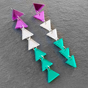 GENDERQUEER TRIANGLE DANGLES IN 3 SIZES