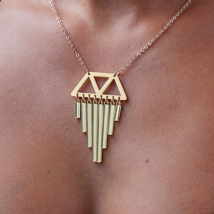 OSIRIS CHIMETTES NECKLACE| Gold