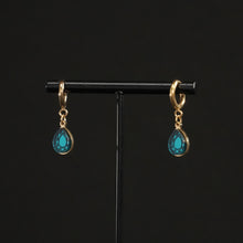 Load image into Gallery viewer, CLEOPATRA HUGGIE HOOPS | Mismatched Gold Trio