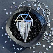 ICY CHIMES Silver Necklace