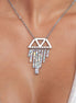 ICY CHIMETTES Silver Necklace