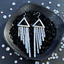 Load image into Gallery viewer, ICY CHIMES Silver Hook Earrings