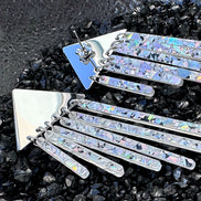 ICY CHIMES Silver Clip-on + Studs Earrings