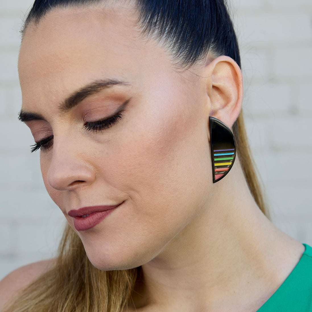 TRANSGENDER "JE SUIS" STUDS  | Available in two sizes