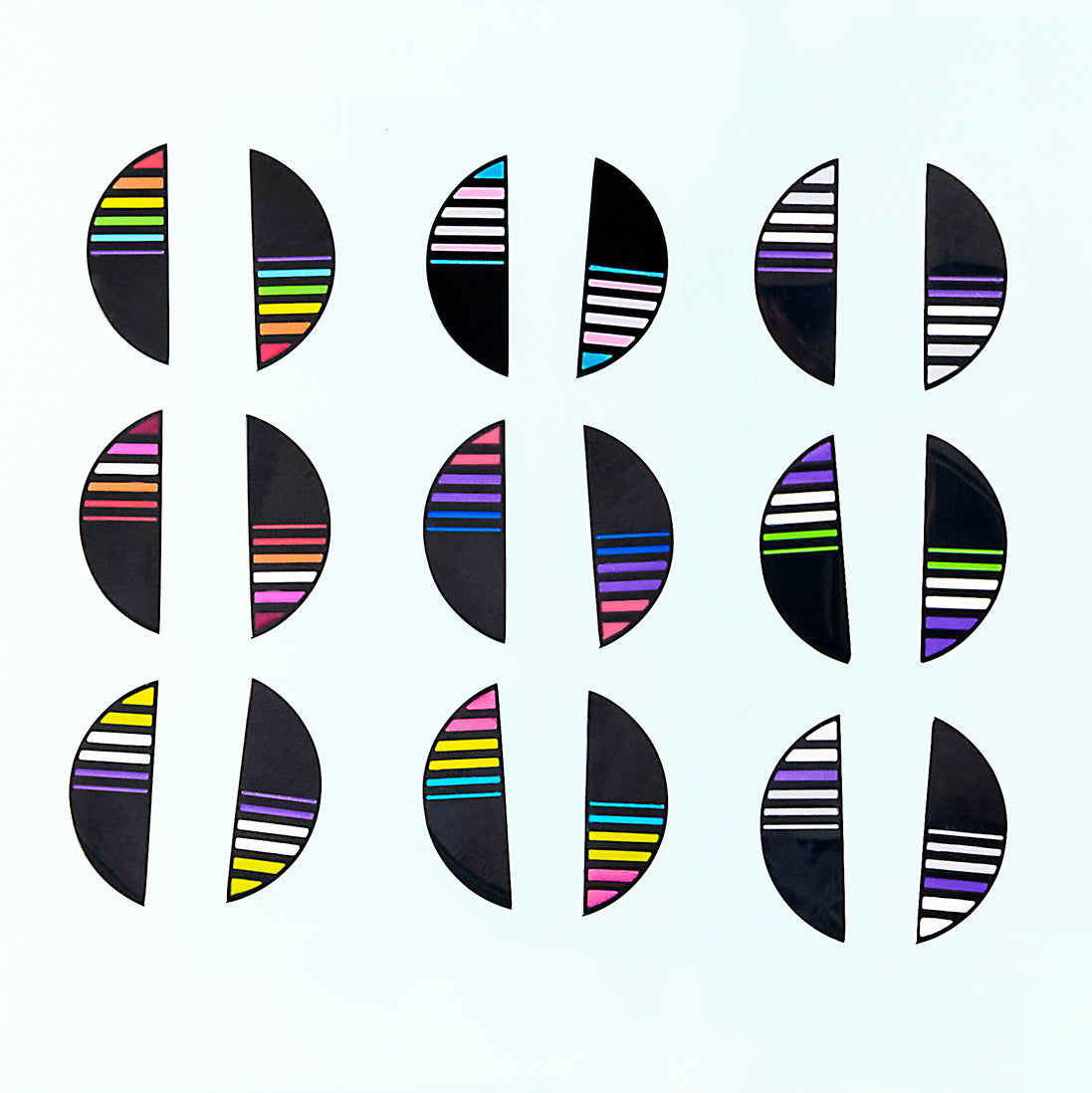 TRANSGENDER "JE SUIS" STUDS  | Available in two sizes
