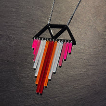 Load image into Gallery viewer, LESBIAN SAPPHY CHIMES NECKLACE