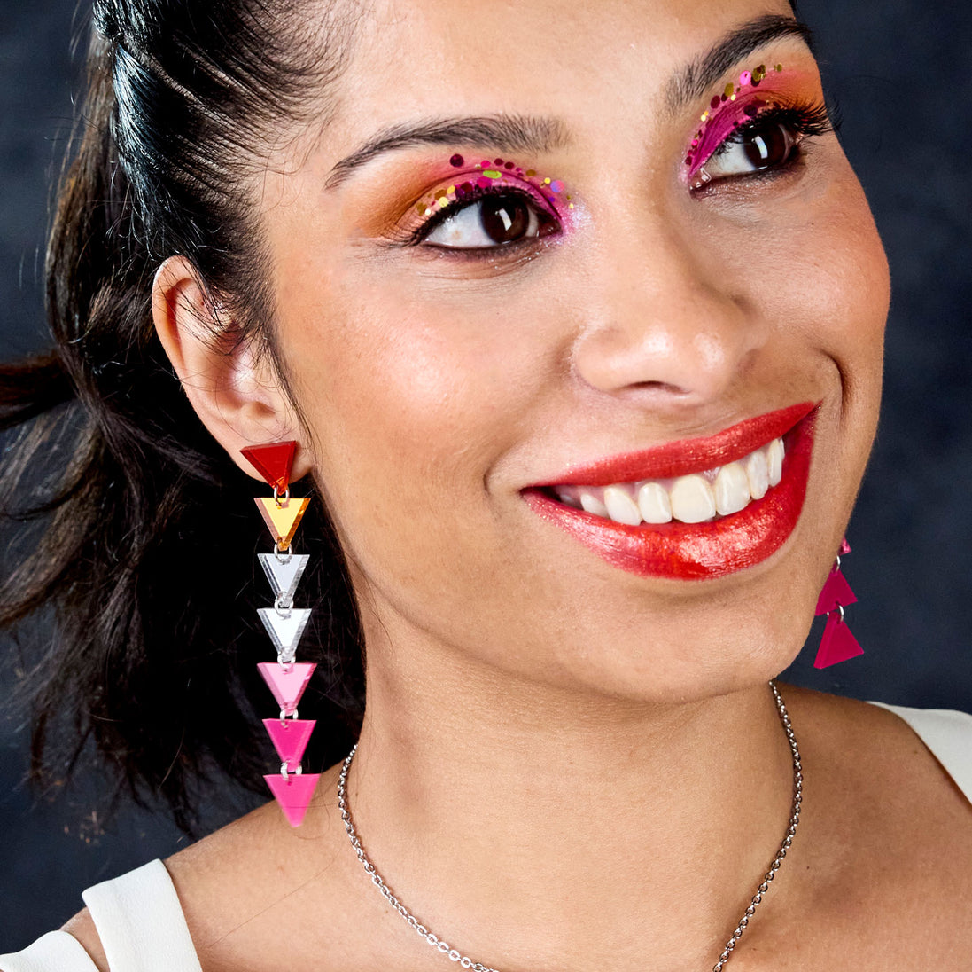 LESBIAN TRIANGLE DANGLES IN 3 SIZES