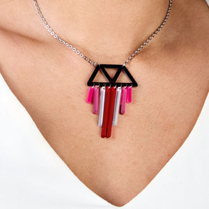 LESBIAN CHIMETTES NECKLACE