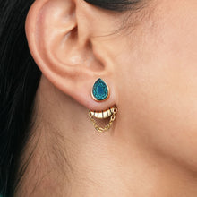 Load image into Gallery viewer, CLEOPATRA ARMOURED JACKET GEM STUDS TWIN SET | Gold