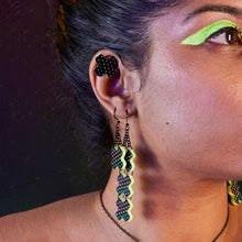 Load image into Gallery viewer, NEON RAINBOW KISS STUDS