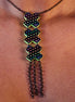 NEON RAINBOW LONG KISSES NECKLACE