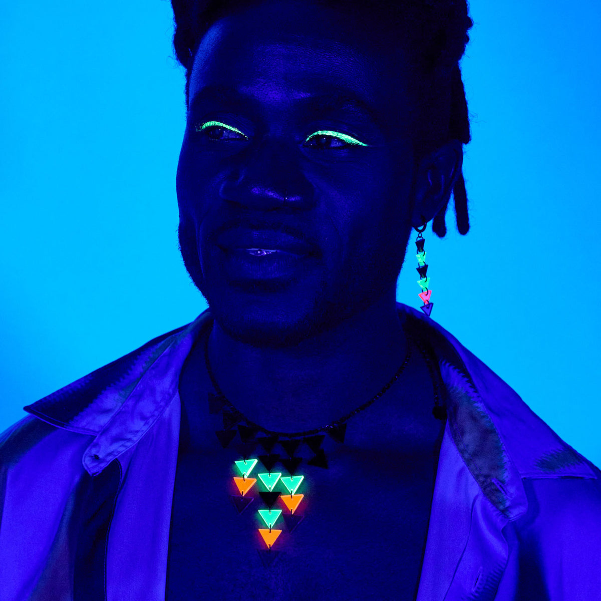 NEON RETROWAVE NECKLACE
