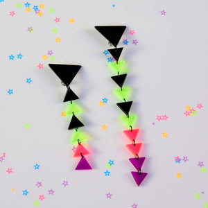 NEON RETROWAVE DANGLES