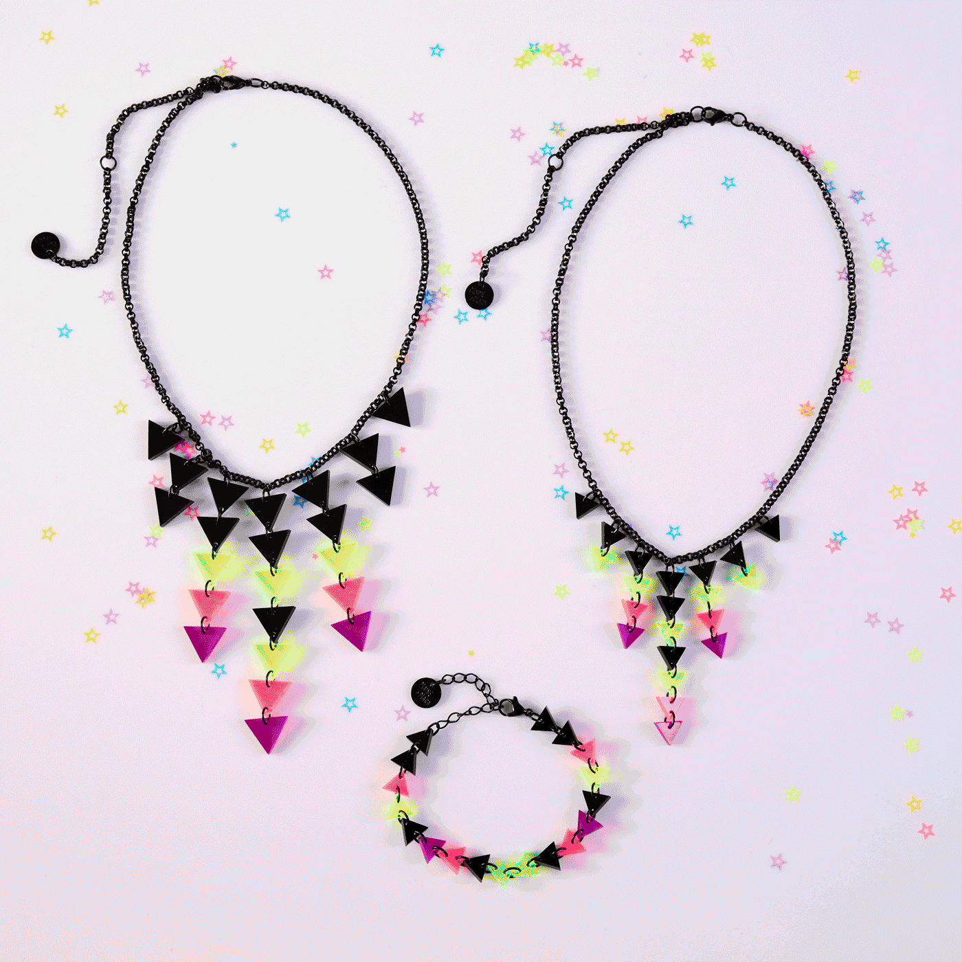 NEON RETROWAVE NECKLACE
