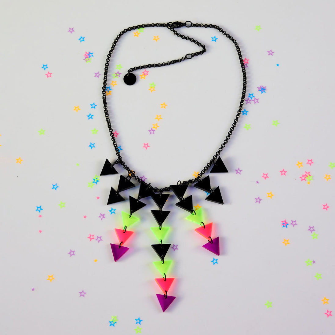 NEON RETROWAVE NECKLACE